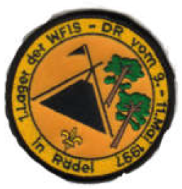 1st camp WFIS badge 1997
